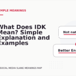 What Does IDK Mean? Simple Explanation and Examples