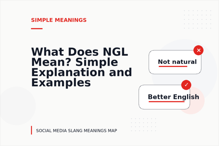 What Does NGL Mean? Simple Explanation and Examples What Does NGL Mean? Simple Explanation and Examples
