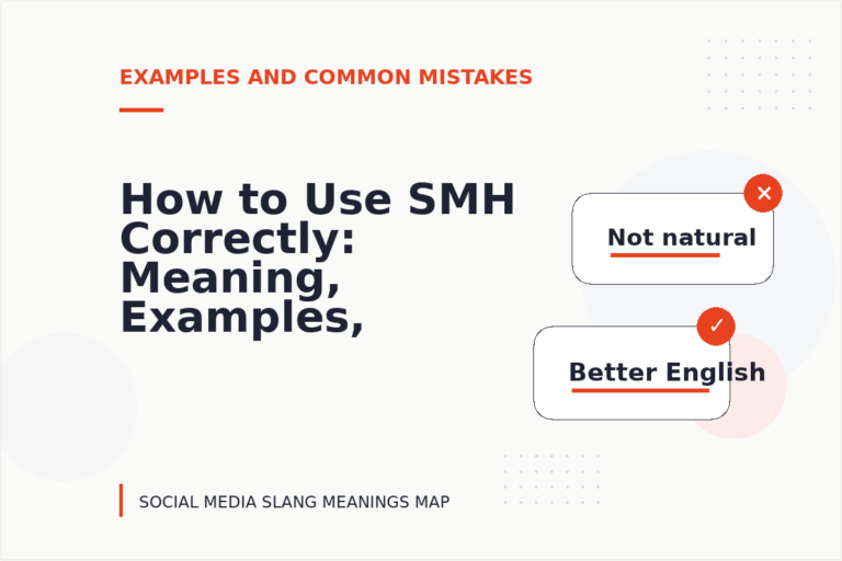 How to Use SMH Correctly: Meaning, Examples, and Mistakes