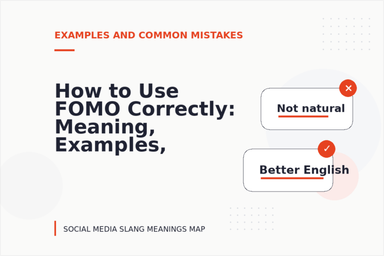 How to Use FOMO Correctly: Meaning, Examples, and Mistakes