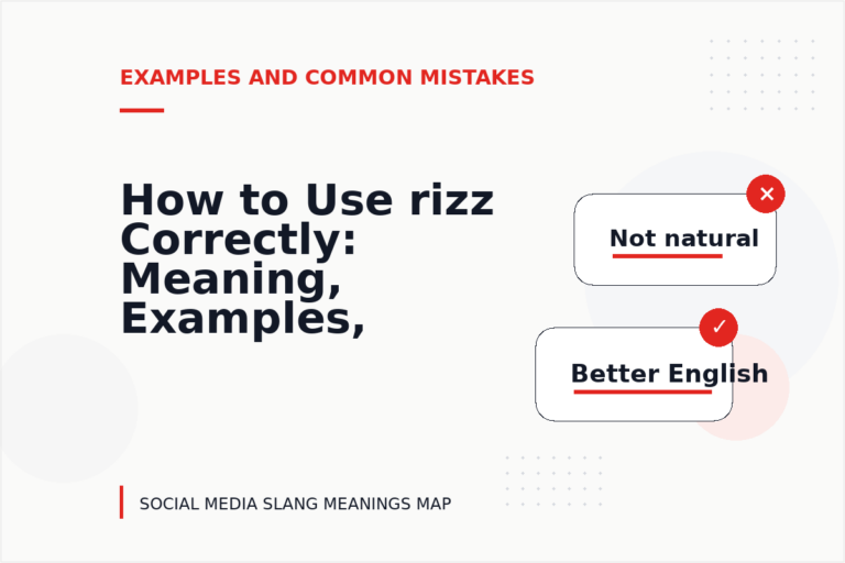 How to Use rizz Correctly: Meaning, Examples, and Mistakes