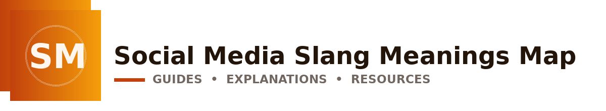 Social Media Slang Meanings Map